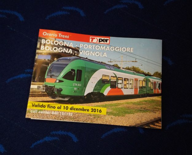 volantino cambio orario bologna vignola