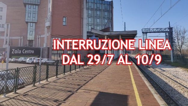 interruzione linea bologna vignola estate 2023